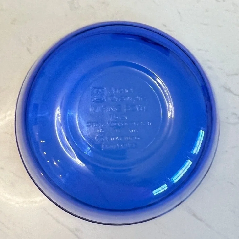 Anchor Hocking Cobalt Blue Glass‎ Mixing Bowl 1.5 Qt Ovenware USA 1057